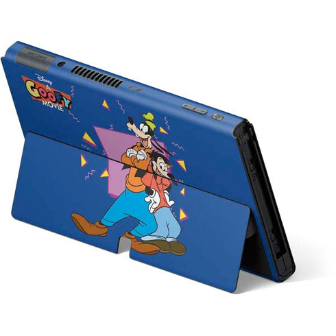 Disney Goofy and Max Nintendo Switch OLED (2021) Skin